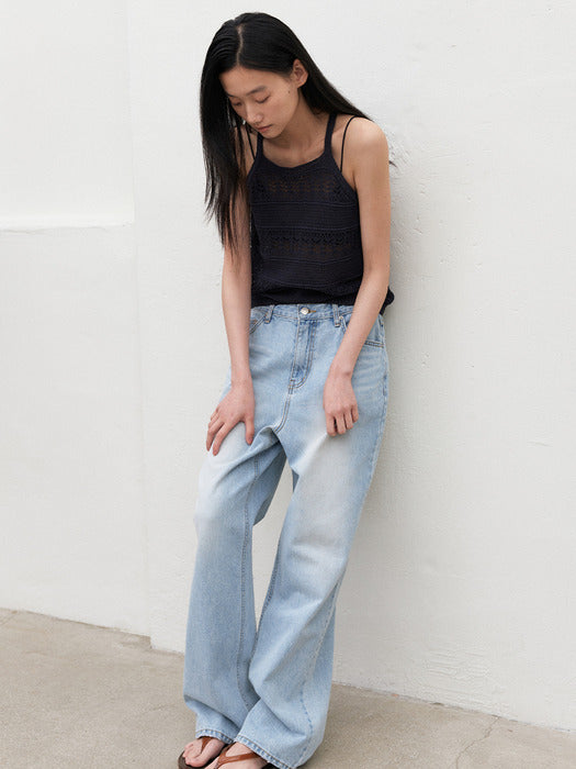 Mango Maniplease Our Washed Jeans Blue