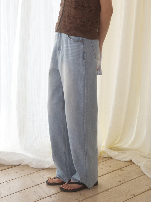 Mango Maniplease Our Washed Jeans Blue