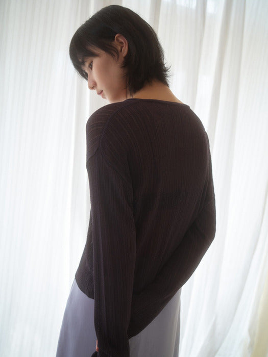Mango Maniplease Sarubi Linen Cardigan Charcoal