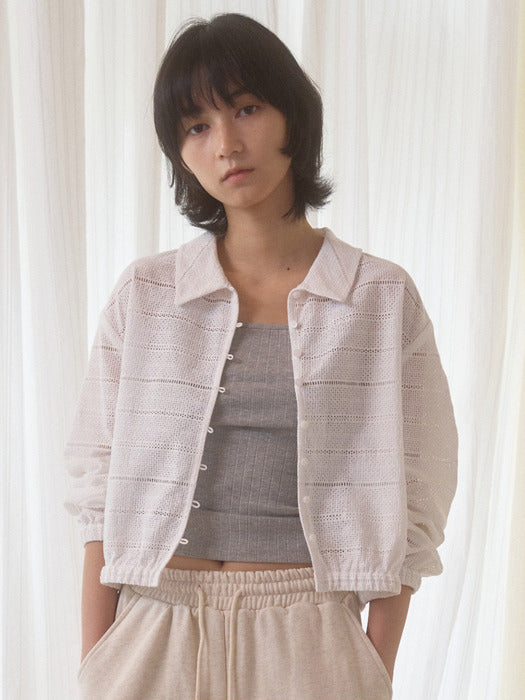 Mango Maniplease Roy Summer Jacket Pure Ivory