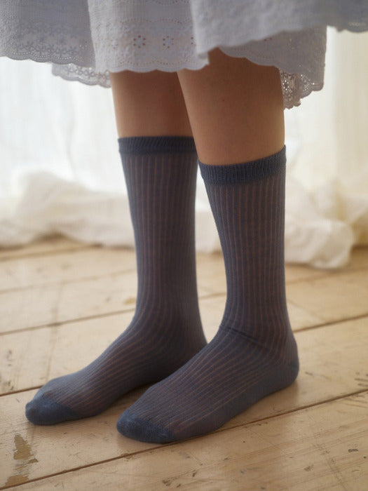 Mango Maniplease Sheer Summer Socks