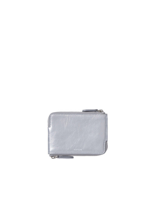 Vunque Two Way Updown Card Wallet Silver