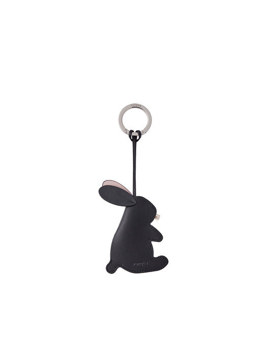 Vunque Hello Bunny Charm Black