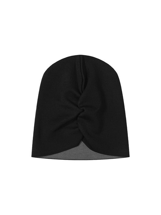 Wconcept_Treemingbird Circle Logo Beanie [ Black ]