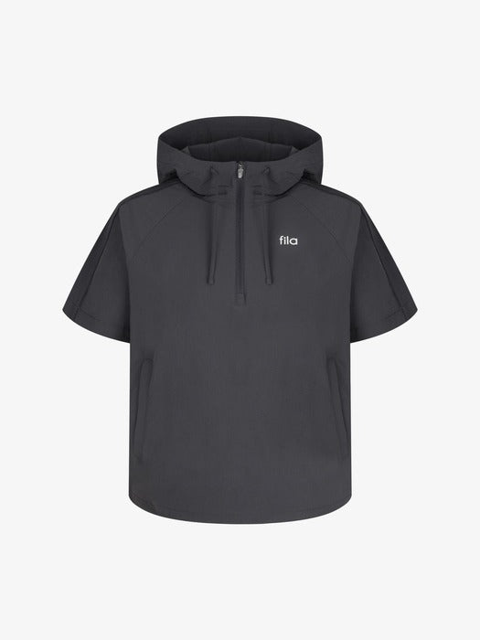 Fila Coldwave+ Cooling Woven Stretch Anorak Short Sleeve
