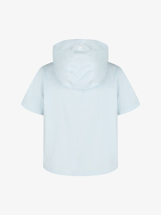 Fila Coldwave+ Cooling Woven Stretch Anorak Short Sleeve 442