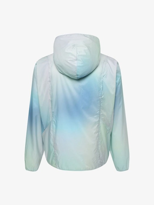 Fila UV Cut Ultra-Lightweight Hoodie Pattern Windbreaker 452