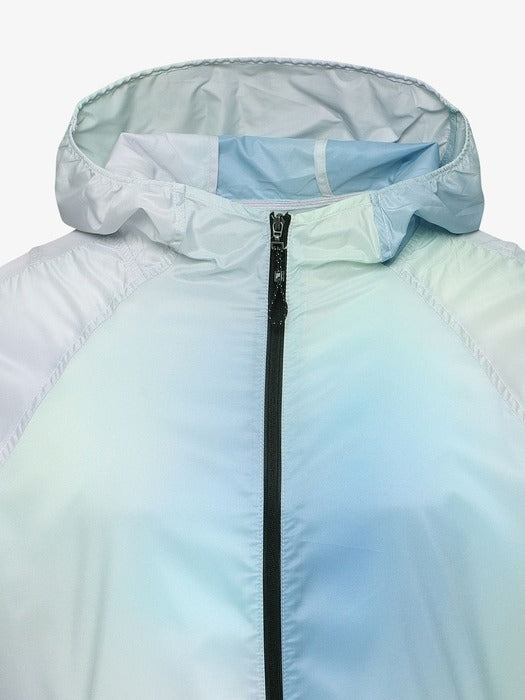 Fila UV Cut Ultra-Lightweight Hoodie Pattern Windbreaker 452