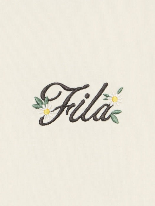 [fila] Coldwave+ Ringer Modified Logo Short-Sleeve T-Shirt_FS262RS01F005_175