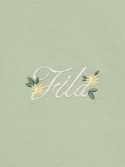 [fila] Coldwave+ Ringer Modified Logo Short-Sleeve T-Shirt_FS262RS01F005_360