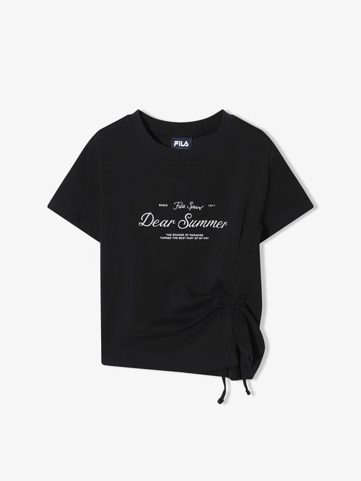 Fila Shirring Short-Sleeve Tee