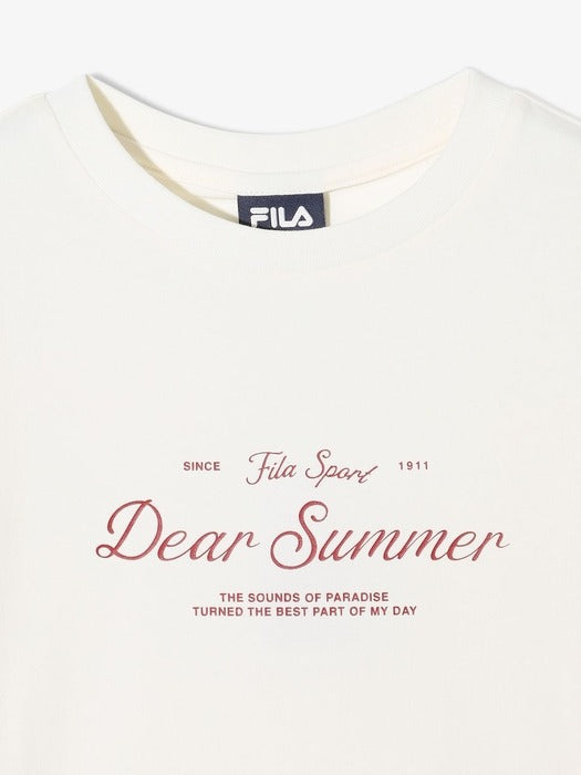 Fila Shirring Short-Sleeve Tee 175
