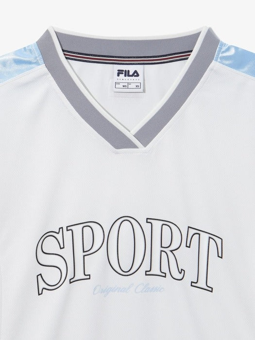 [fila] Women's Mesh Short-Sleeve T-Shirt_FS262RS01F020_191