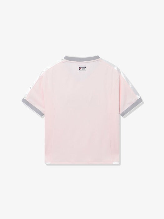[fila] Women's Mesh Short-Sleeve T-shirt_FS262RS01F020_650