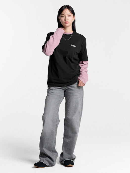 Fila Drywave Big Linear Lettering Short-Sleeve T-shirt