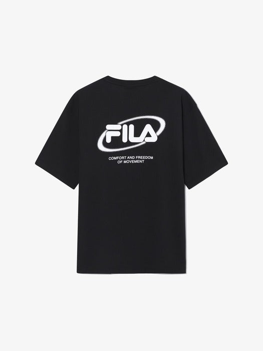 [fila] Drywave Big Linear Lettering Short-Sleeve T-Shirt_FS262RS01X021_001
