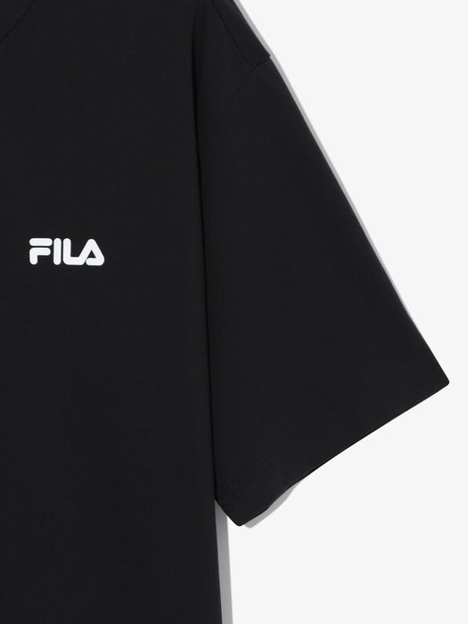 [fila] Drywave Big Linear Lettering Short-Sleeve T-Shirt_FS262RS01X021_001