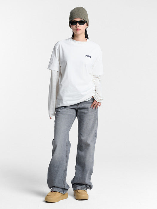 Fila Drywave Big Linear Lettering Short-Sleeve T-Shirt 191