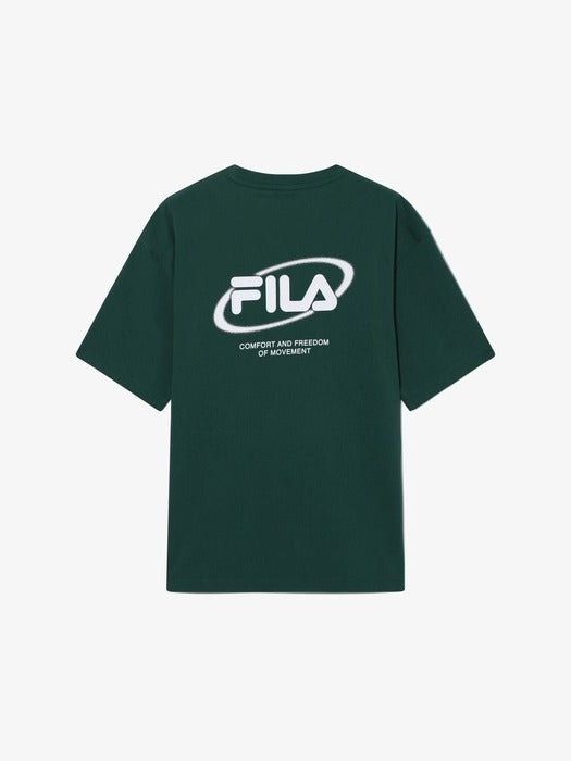 Fila Drywave Big Linear Lettering Short-Sleeve T-Shirt 380
