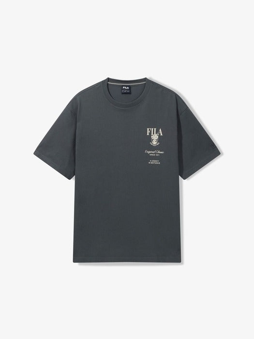 Fila Coldwave+ Three-Tier Logo Short-Sleeve T-Shirt