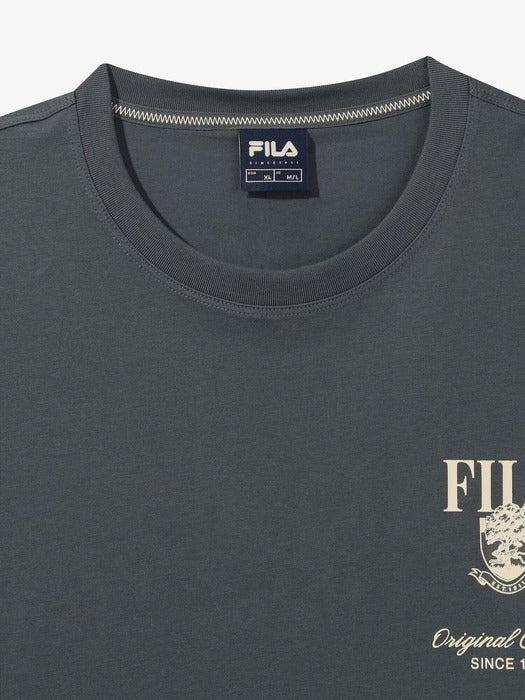 Fila Coldwave+ Three-Tier Logo Short-Sleeve T-Shirt