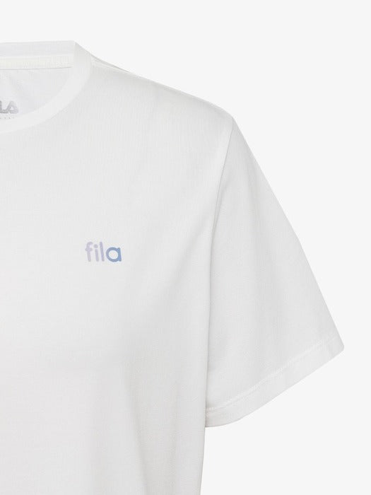 Fila Drywave Semi-Crop Graphic Short-Sleeve T-shirt 191