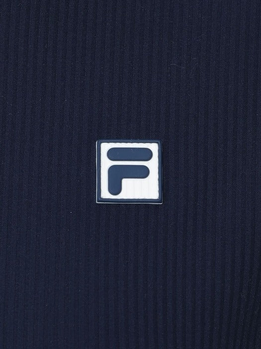[fila] Women's Ribbed Crop Collar Short-Sleeve T-Shirt_FS262TS11F001_472