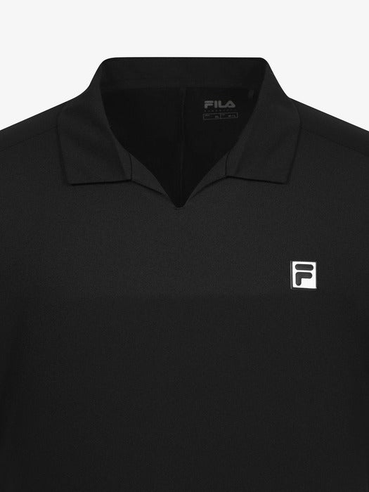 Fila Tennis Drywave Club Match Jacquard Polo Shirt