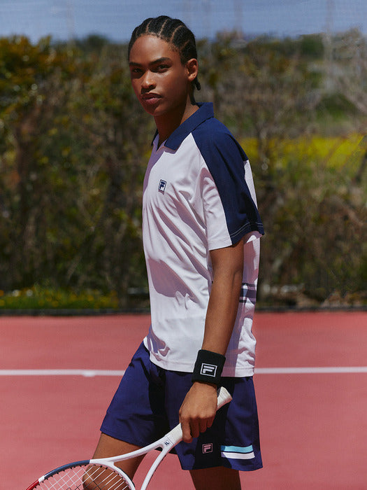 Fila Tennis Drywave Club Match Jacquard Polo Shirt 472