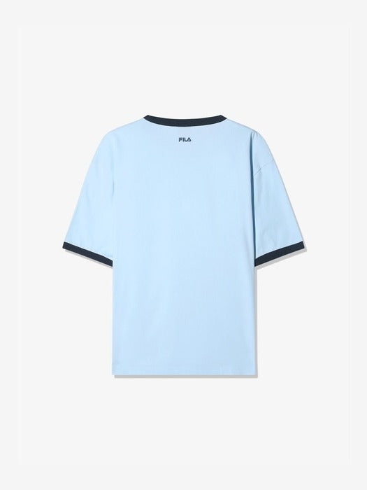 [fila] Coldwave+ Ringer Graphic Short Sleeve T-Shirt_FS262RS01U001_442