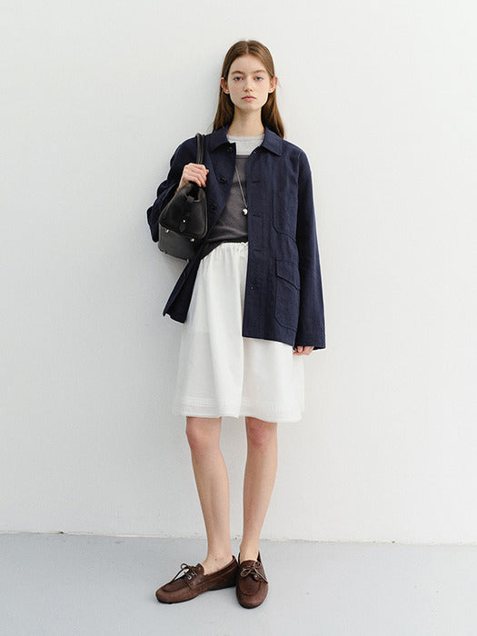 Dunst Unisex Chore Jacket Navy