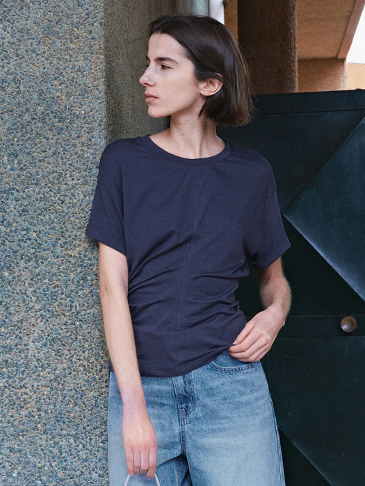 Loeuvre Draped Short-Sleeve T-Shirt