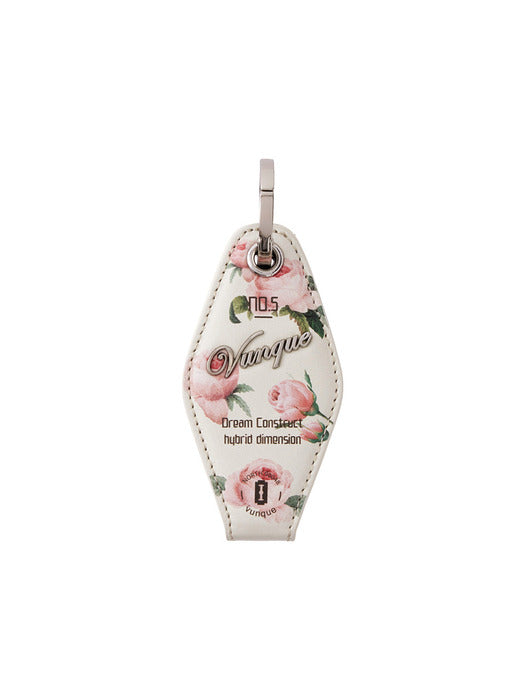 Vunque Flor Lucky Key Charm Butter Yellow
