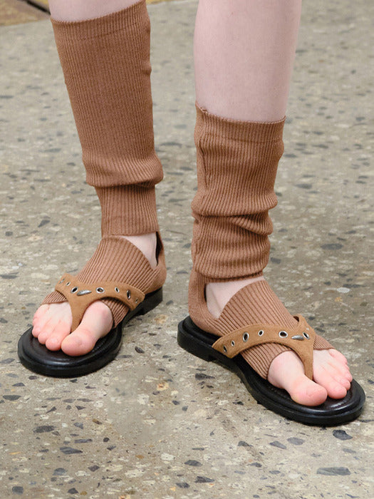 Raive Pebble Eyelet Sandals