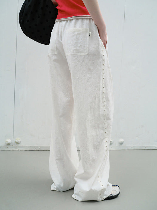 [raive] Side-detail Wide Pants VW6ML579_2color