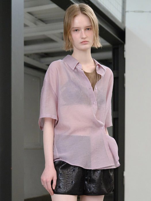 Raive Tencel Half Sleeve Shirt