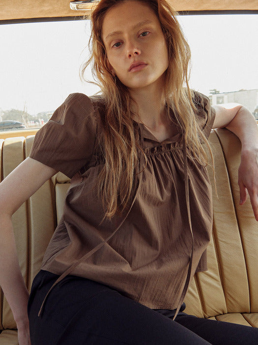 Raive Shirring Detail Blouse