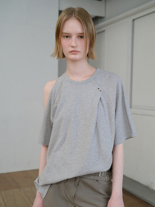 Raive Oversized Shoulder-Hole T-shirts