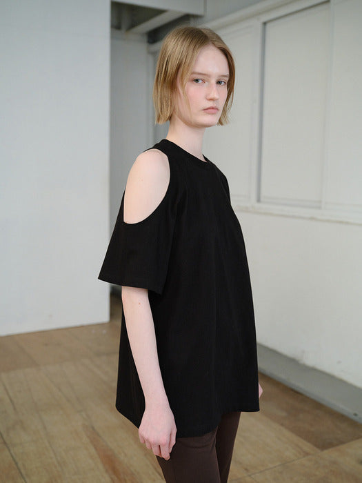 Raive Oversized Shoulder-Hole T-shirts