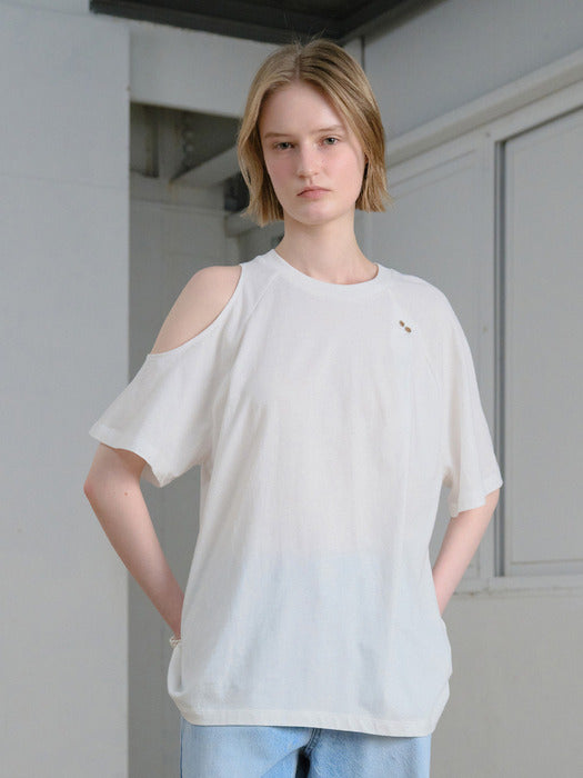 Raive Oversized Shoulder-Hole T-shirts