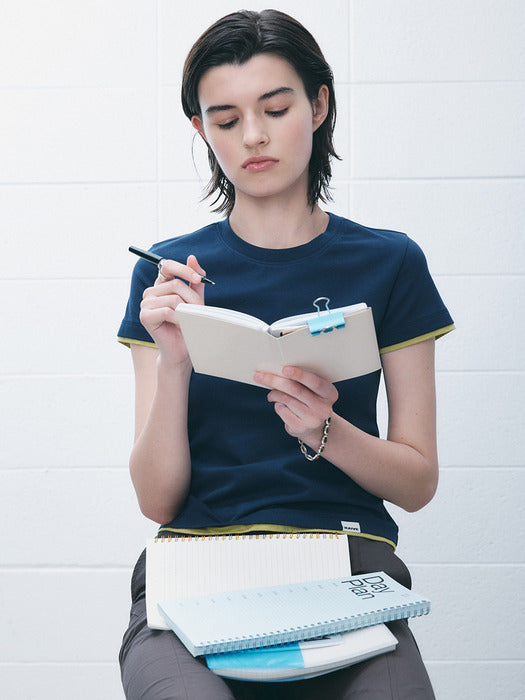 Raive Layered Two-tone T-shirts