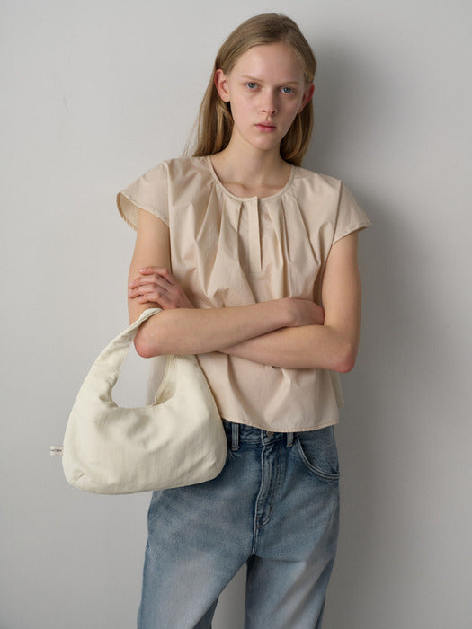 Facade Pattern Breeze East Tote Bag ivory