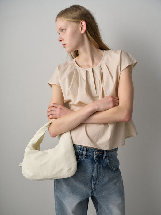 Facade Pattern Breeze East Tote Bag ivory