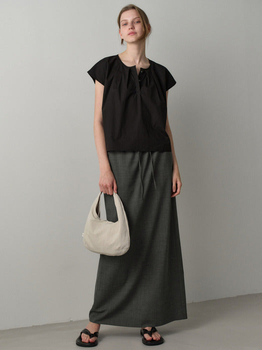 Facade Pattern Breeze East Tote Bag beige