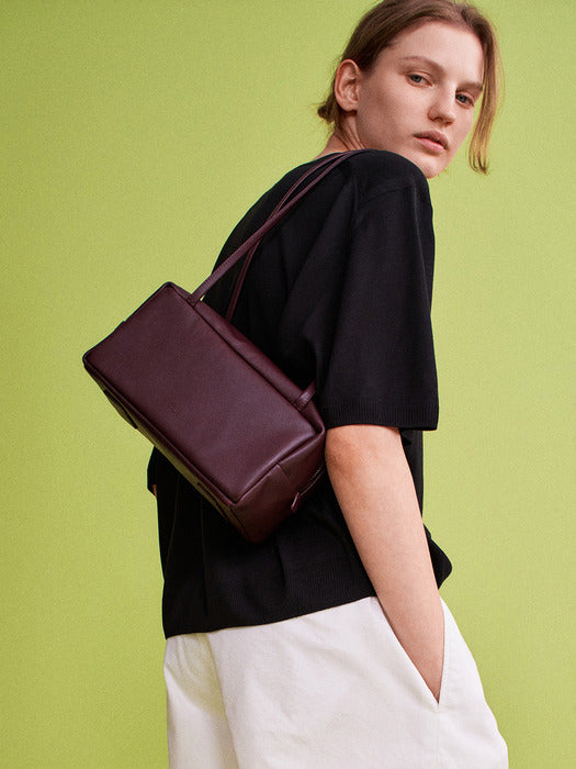 Facade Pattern Rincon Shoulder Bag cherry wood
