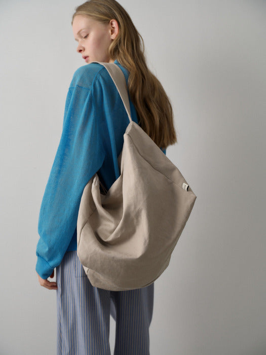 Facade Pattern Cool Cotton Harper Bag olive beige