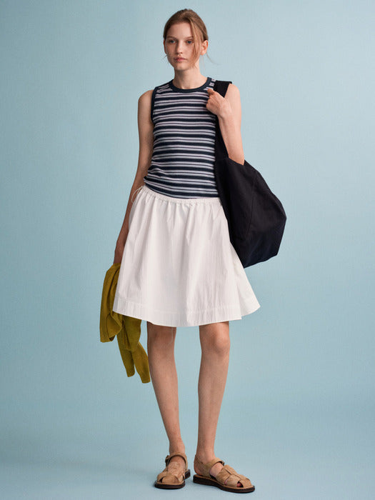 Facade Pattern Cool Cotton Harper Bag navy
