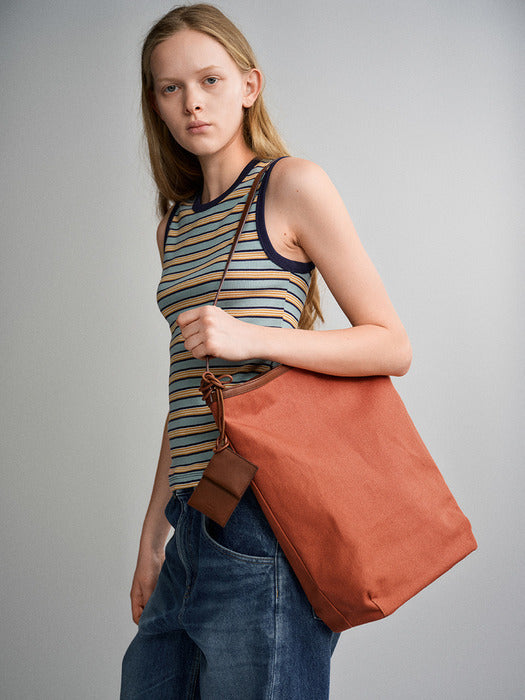 Facade Pattern Riana Big Bag cognac brick