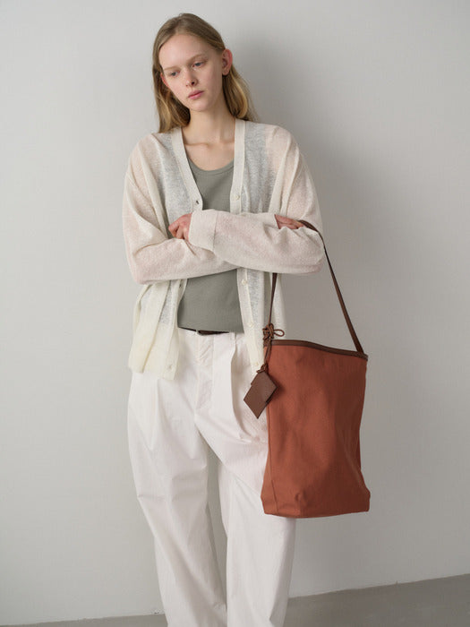 Facade Pattern Riana Big Bag cognac brick