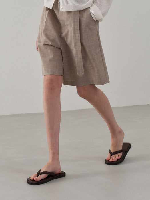 Facade Pattern Light Flip Flops brown